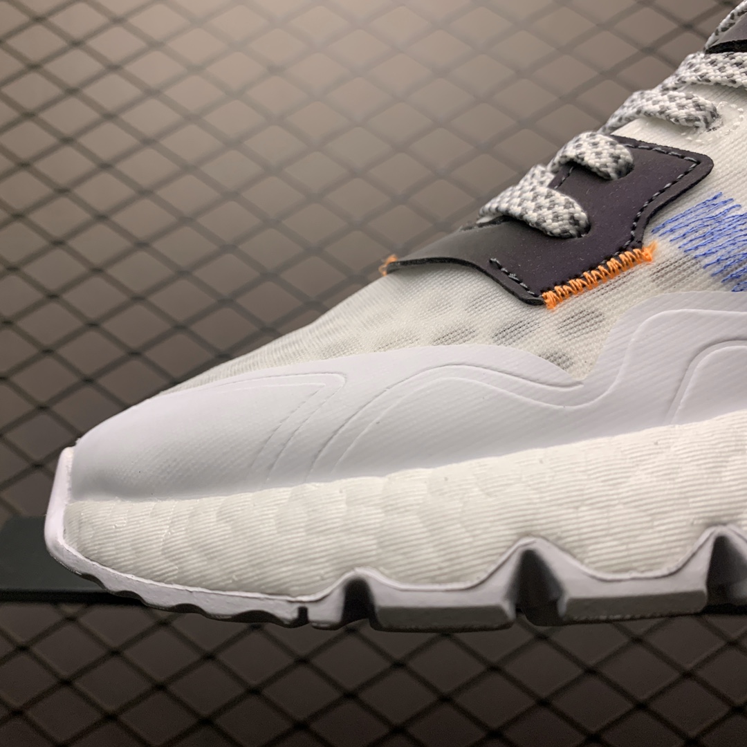 200 Adidas 阿迪达斯 Nite Jogger Boost夏季网面透气款  夜行者真爆大底复古跑鞋 FW8899