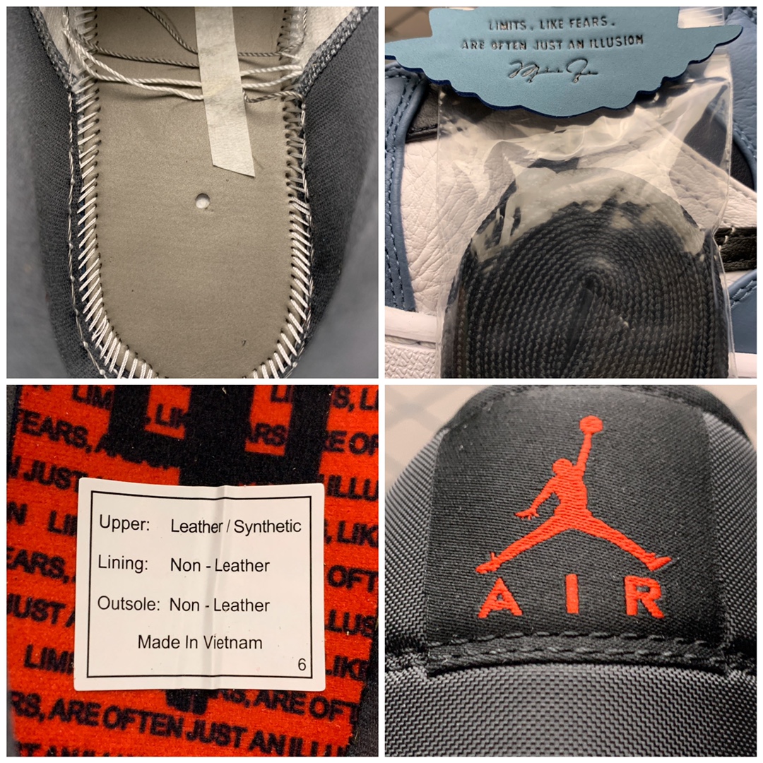 270 新版本 Facetasm x Air Jordan 1 Mid ” Fearless ” 联名中帮文化篮球鞋 CU2802-100