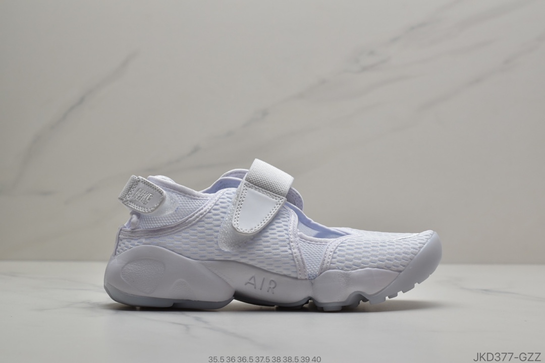 160 公司级 耐克WMNS Nike Air Rift BR耐克忍者魔术贴网面 休闲 运动鞋 848386-100