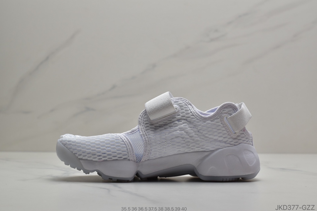 160 公司级 耐克WMNS Nike Air Rift BR耐克忍者魔术贴网面 休闲 运动鞋 848386-100