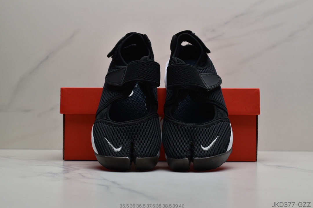 160 公司级 耐克WMNS Nike Air Rift BR耐克忍者魔术贴网面 休闲 运动鞋 848386-100