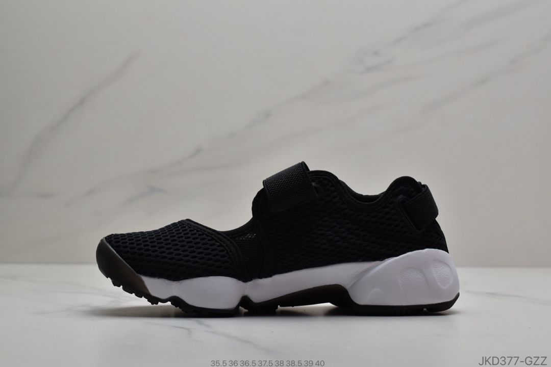 160 公司级 耐克WMNS Nike Air Rift BR耐克忍者魔术贴网面 休闲 运动鞋 848386-100