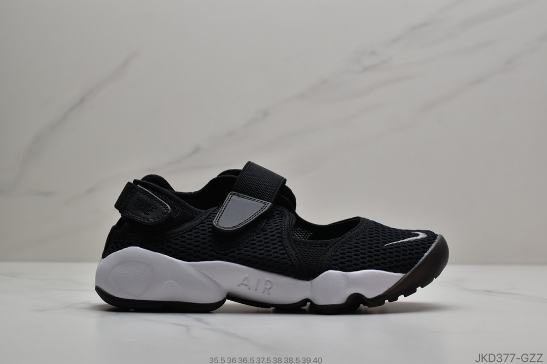 160 公司级 耐克WMNS Nike Air Rift BR耐克忍者魔术贴网面 休闲 运动鞋 848386-100