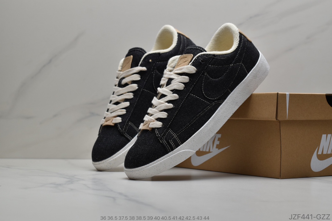 145 公司级WMNS Blazer Low LX 开拓者 城市限定系列 低帮百搭休闲运动帆布板鞋AV9371-813