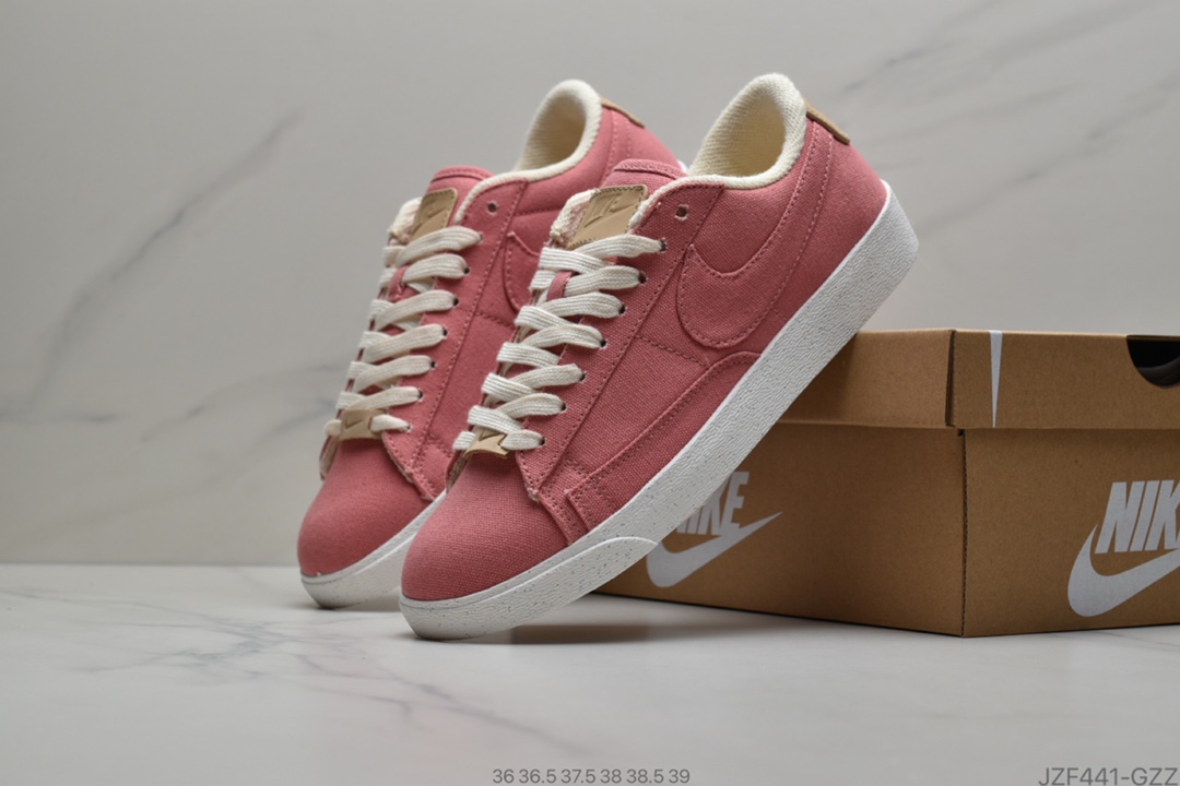 145 公司级WMNS Blazer Low LX 开拓者 城市限定系列 低帮百搭休闲运动帆布板鞋AV9371-813