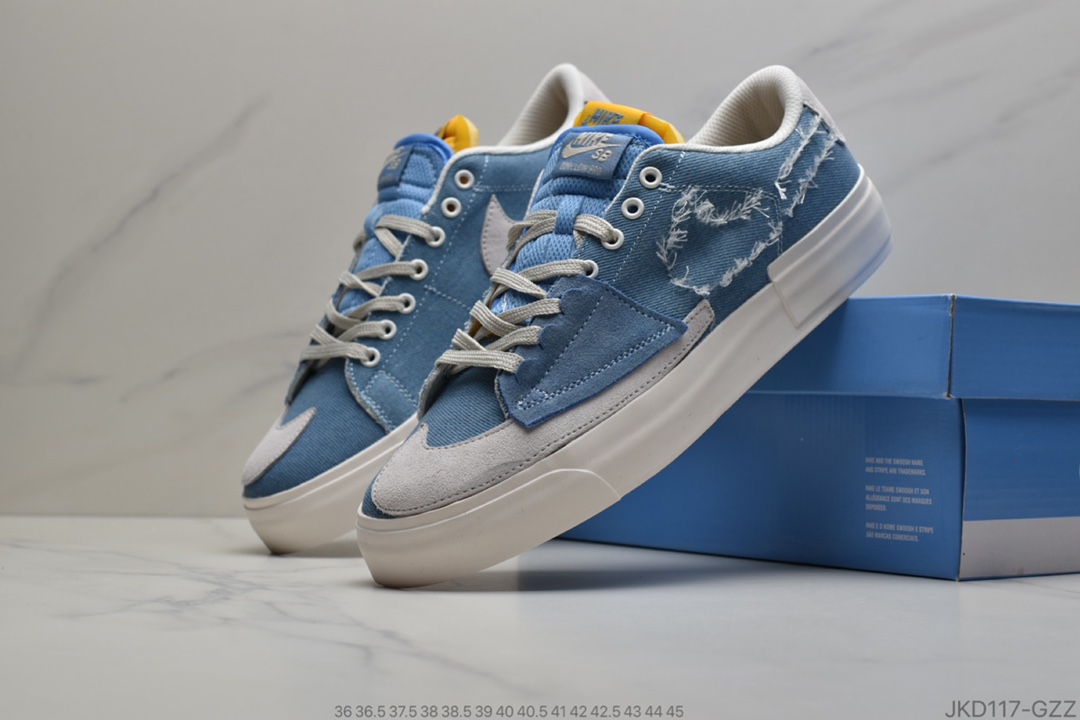 160 公司级Nike SB Blazer Edge 独特拆设线计 货号：CI3833-411
