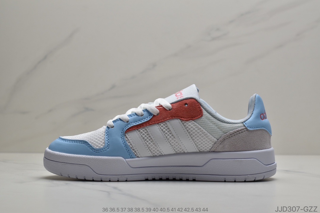 130 公司级 迪丽热巴,易烊千玺同款，Adidas 阿迪达斯生活 Neo ENTRAP追赶系列轻便休闲运动百搭板鞋官方货号FX3978 FX3977