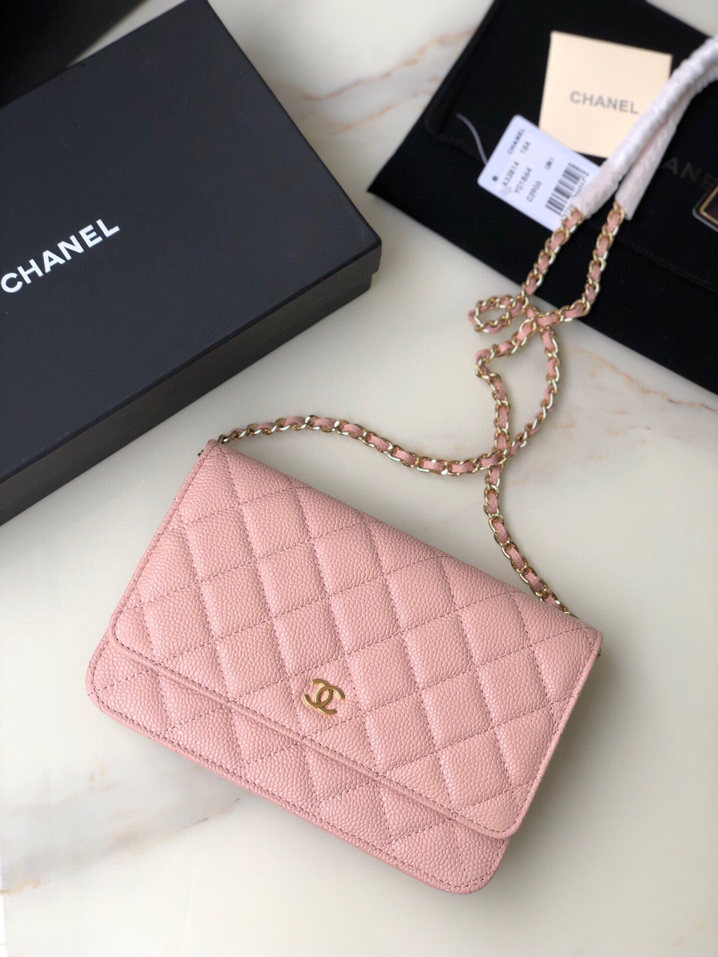 Marca: Chanel Modelo: 33814 Rosa Descripción: calidad de pedido original, obra clásica, vanguardia de elegancia y tempe…