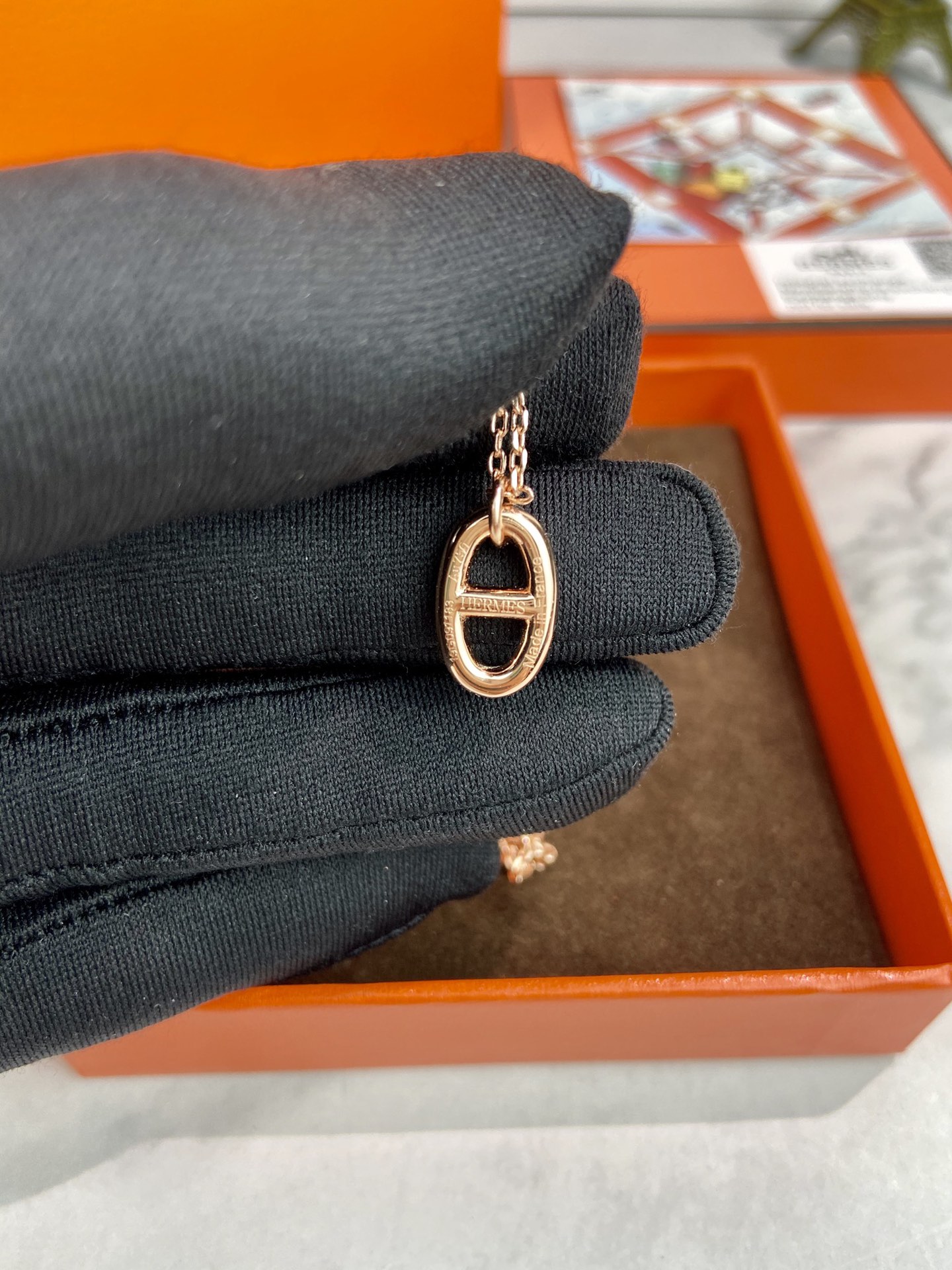 Hermès Haute Joaillerie Fine Jewelry Earrings Necklace Ring Ref.63590FA1 4