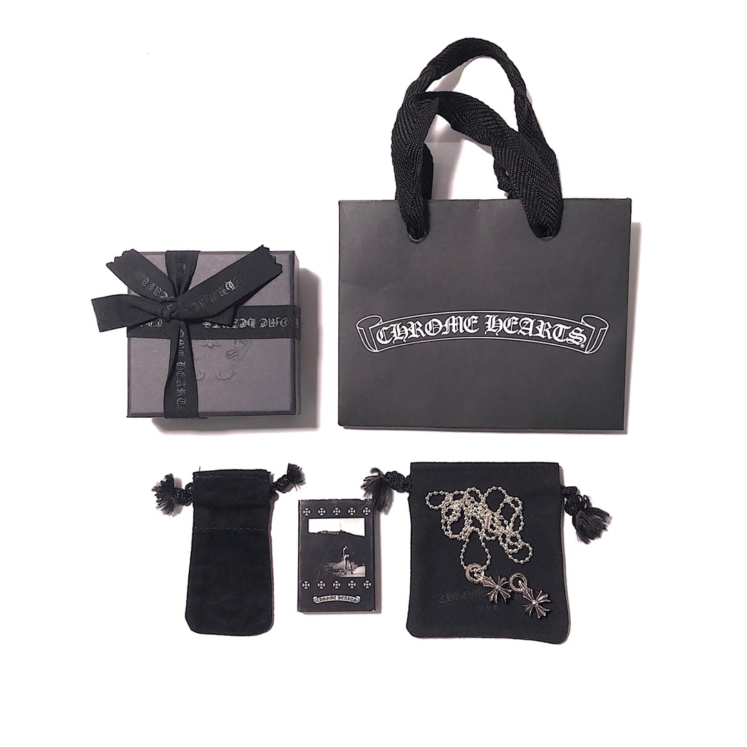Chrome Hearts 新品上架Chrome hearts 克罗心短款十字架项链