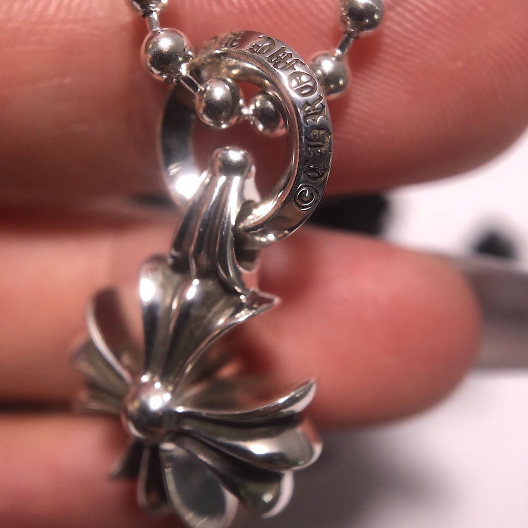 Chrome Hearts 新品上架Chrome hearts 克罗心短款十字架项链