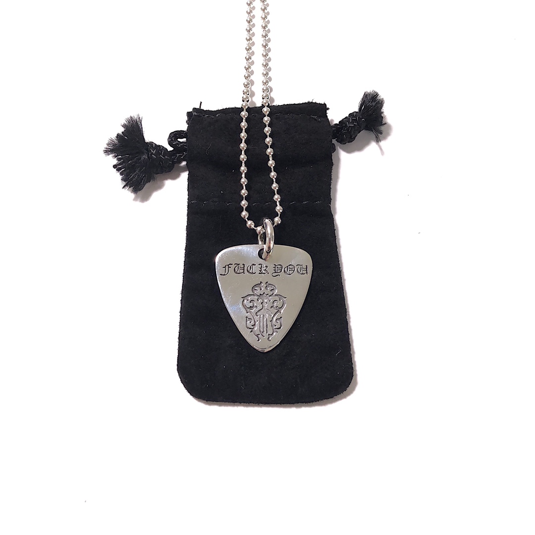 Chrome Hearts 新品上架𝗖𝗵𝗿𝗼𝗺𝗲 𝗛𝗲𝗮𝗿𝘁𝘀 克罗心 吉他拨片项链