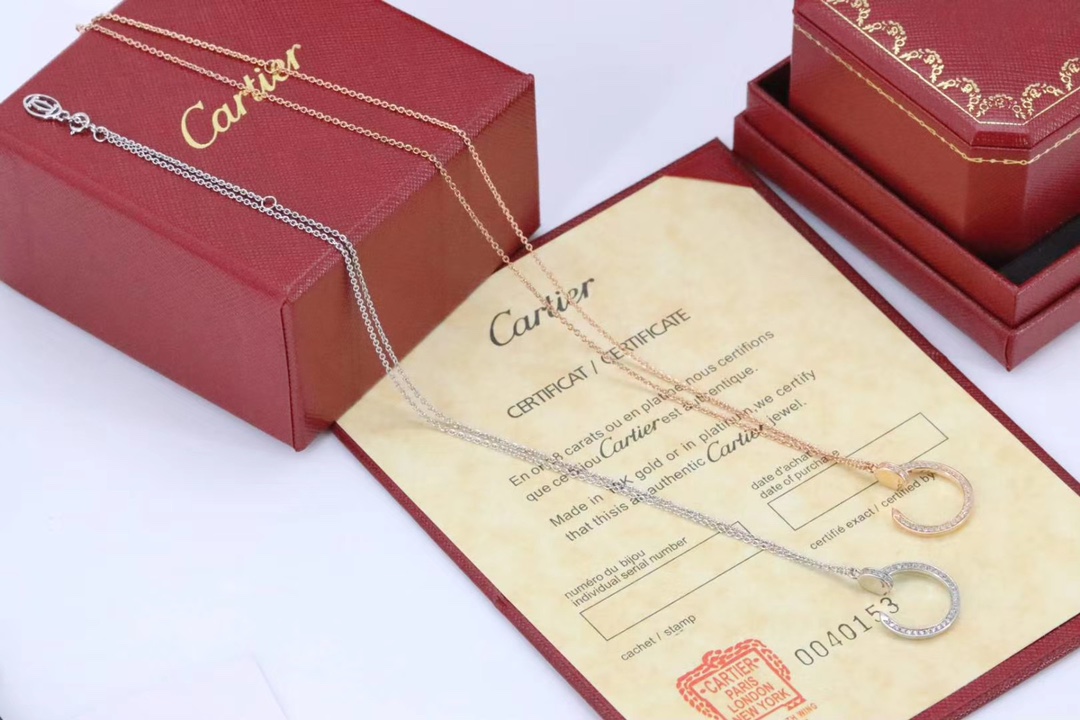 Cartier Cartier 卡地亚 满钻款钉子项链