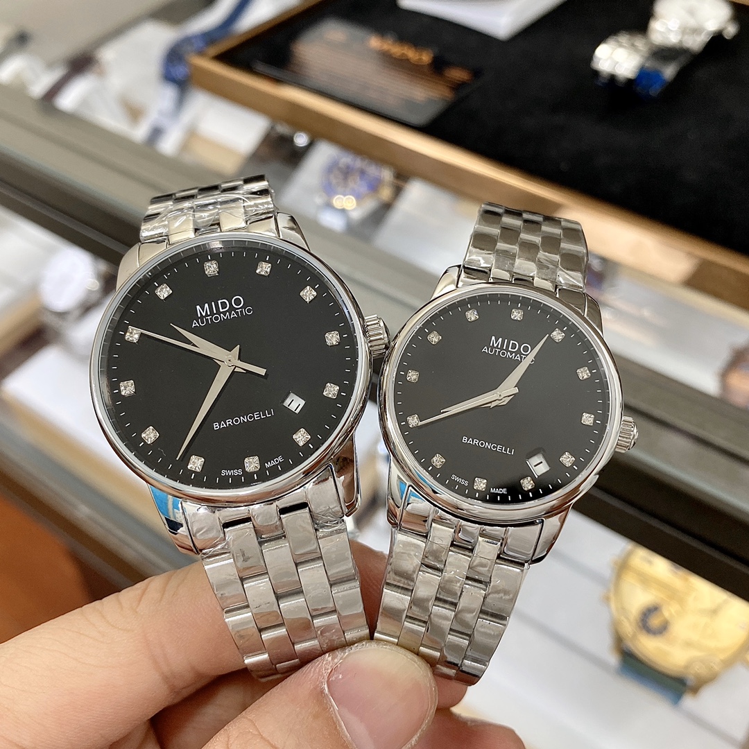 Luxury Couple Watches: Mido-Mido Belemselli Series, Top Quality Materials & Craftsmanship - 图片 6