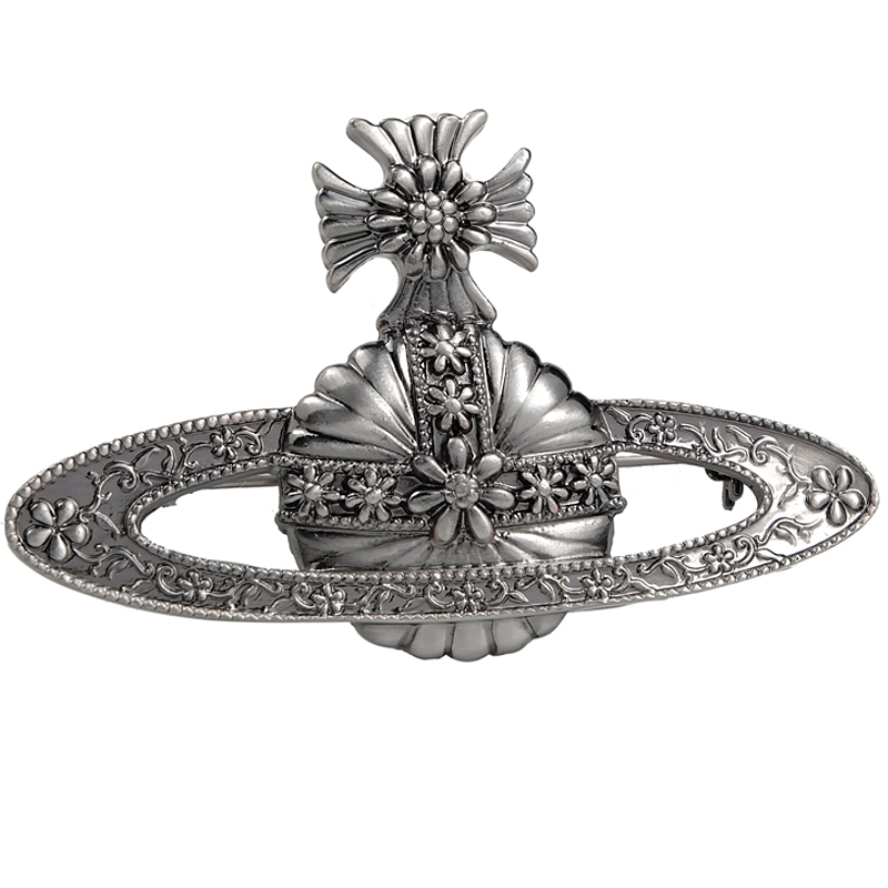 NO:103286,Queen Mother Citizen large ancient silver carved brooch, Queen Mother Citizen brooch, brooch, breastpin19860909西太后大号古银雕花胸针,西太后胸针,brooch，breastpin,Jewelry