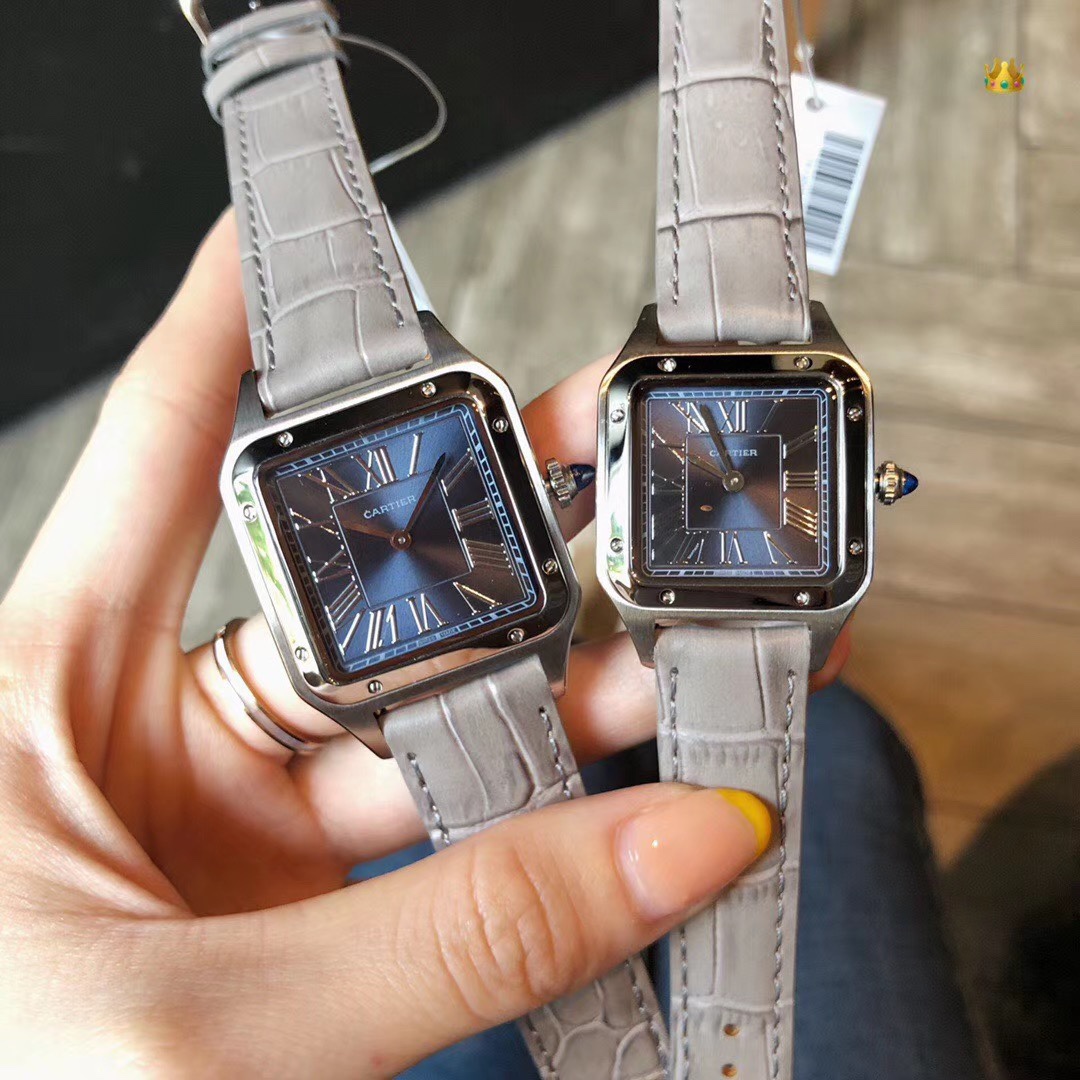 Cartier 卡地亚坦克系列女表，三种颜色