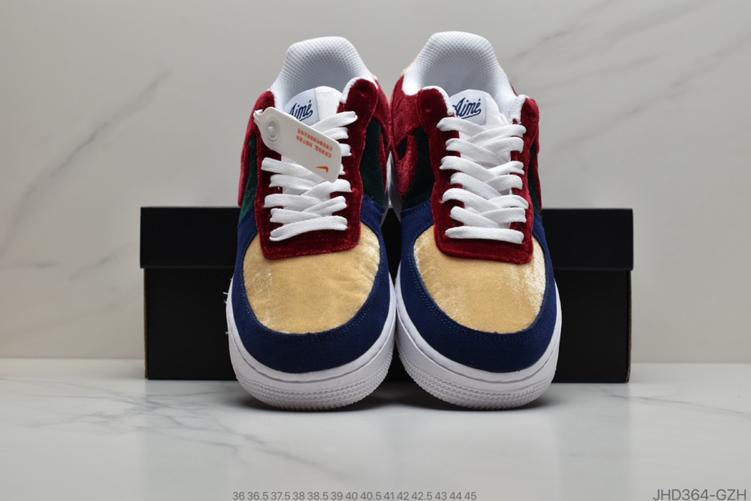 190 公司级耐克Nike Air Force 1 x Kobe 科比纪念版  空军一号低帮休闲运动板鞋官方货号CU3244 101