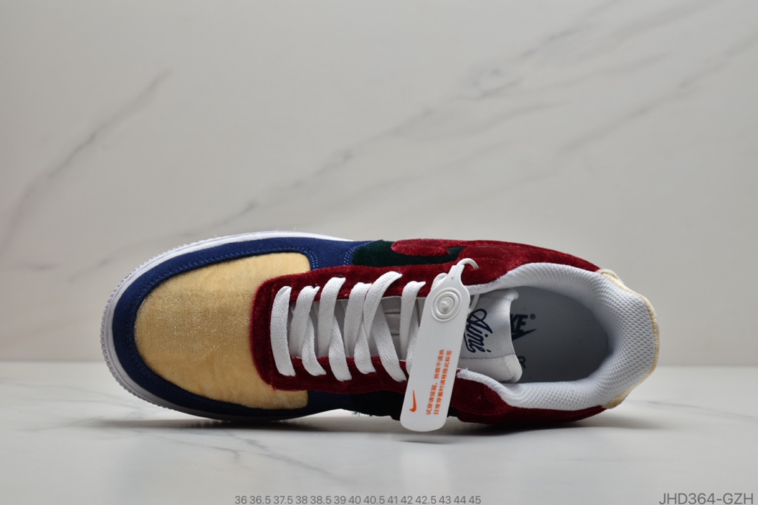 190 公司级耐克Nike Air Force 1 x Kobe 科比纪念版  空军一号低帮休闲运动板鞋官方货号CU3244 101