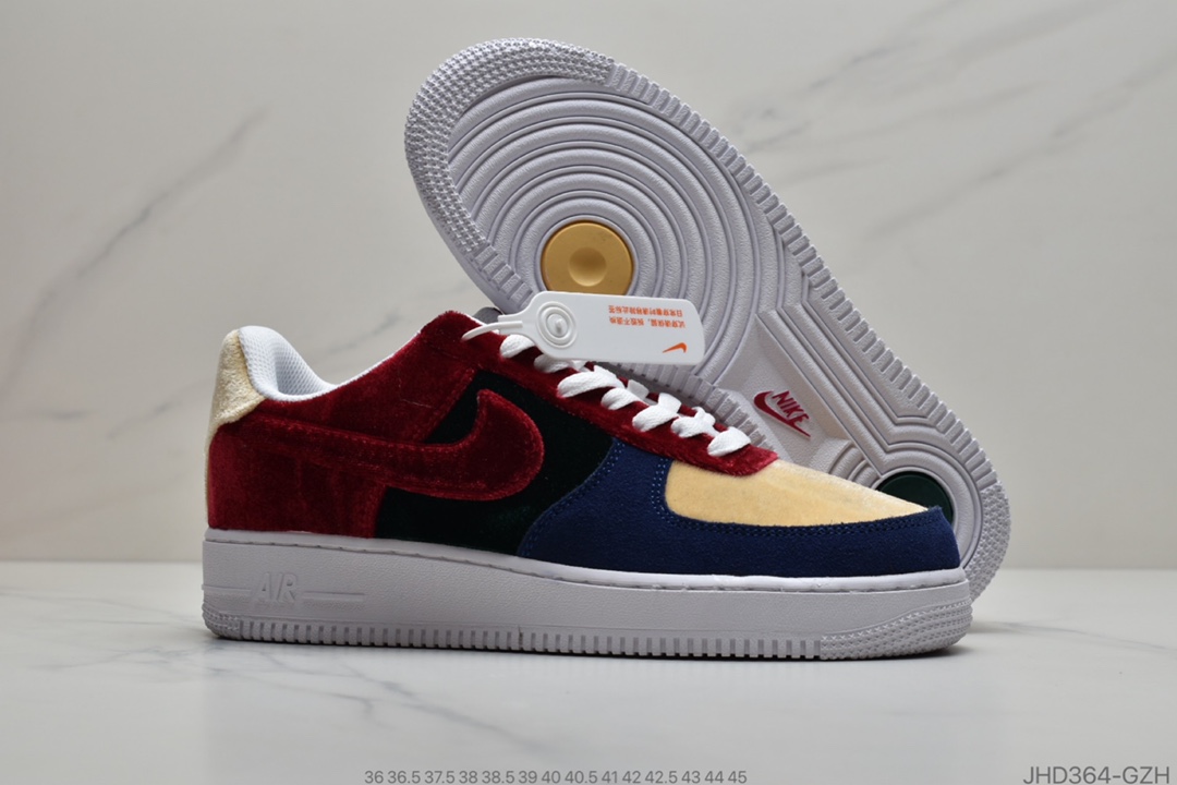 190 公司级耐克Nike Air Force 1 x Kobe 科比纪念版  空军一号低帮休闲运动板鞋官方货号CU3244 101