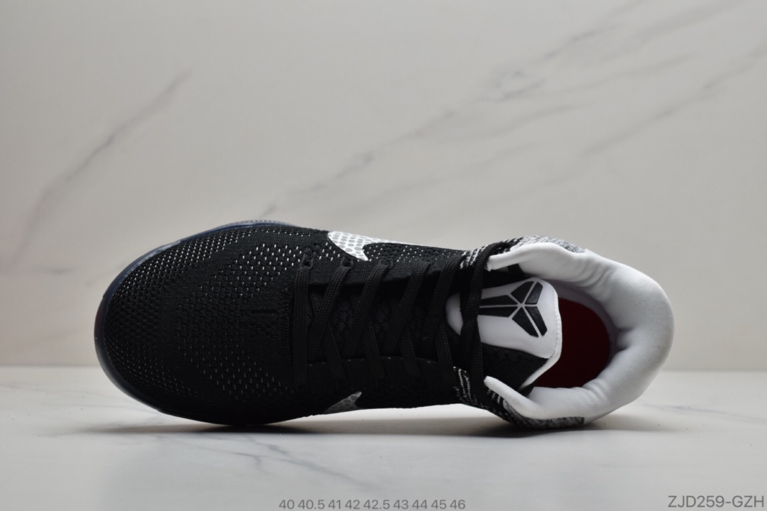 240 公司级Nike Kobe 11 Elite Low 科比11代 低帮编织鞋面男子实战篮球鞋 822675-105