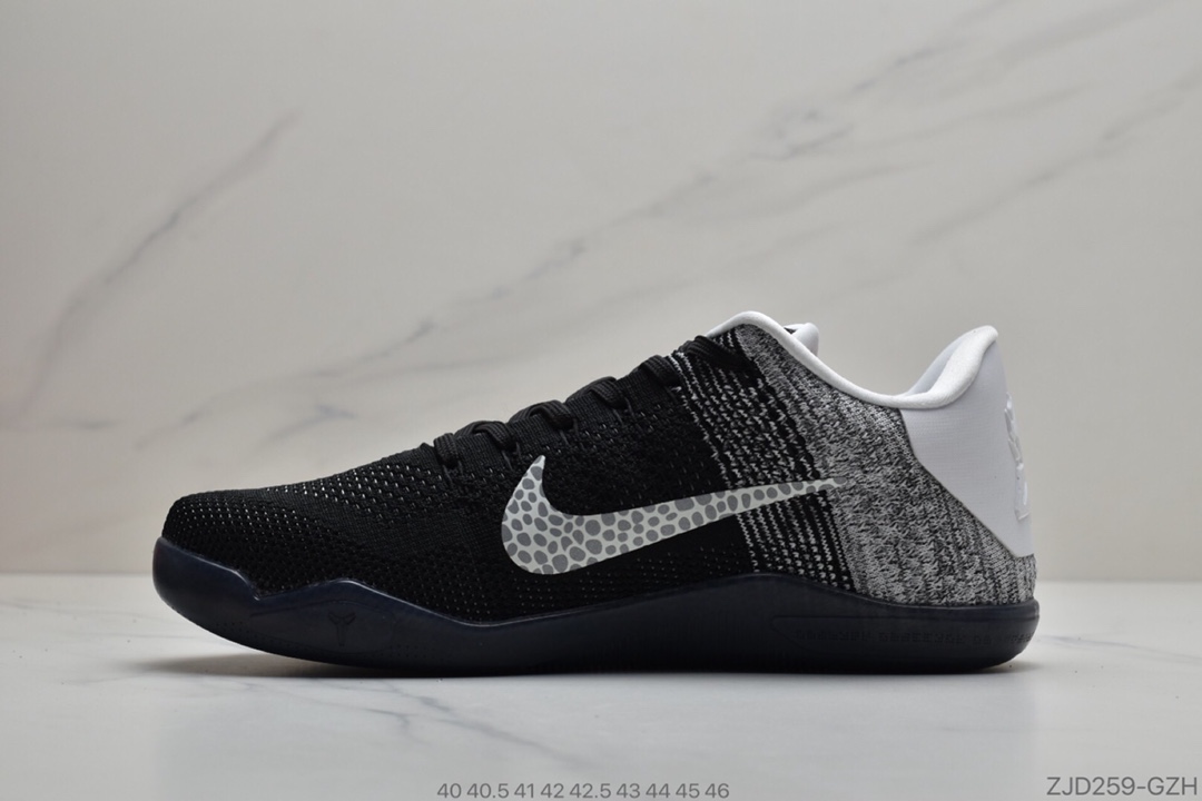 240 公司级Nike Kobe 11 Elite Low 科比11代 低帮编织鞋面男子实战篮球鞋 822675-105