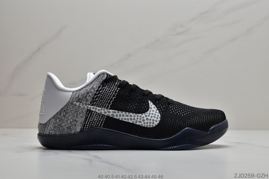 240 公司级Nike Kobe 11 Elite Low 科比11代 低帮编织鞋面男子实战篮球鞋 822675-105