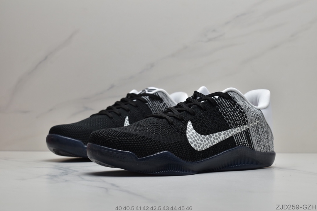 240 公司级Nike Kobe 11 Elite Low 科比11代 低帮编织鞋面男子实战篮球鞋 822675-105