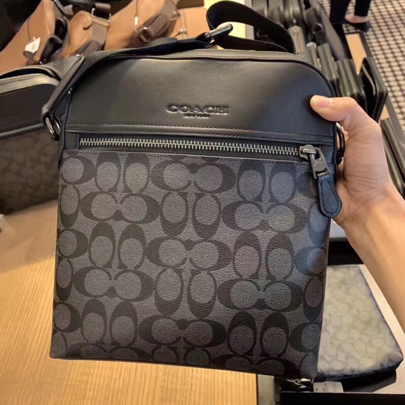 Coach 黑色73336单肩斜挎包