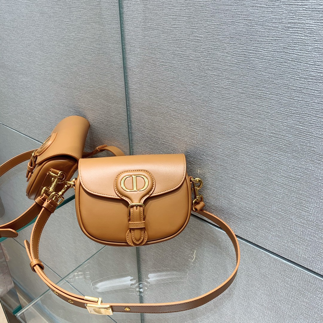 Dior Bags Handbags AAA Quality Replica
 Gold Vintage Cowhide
