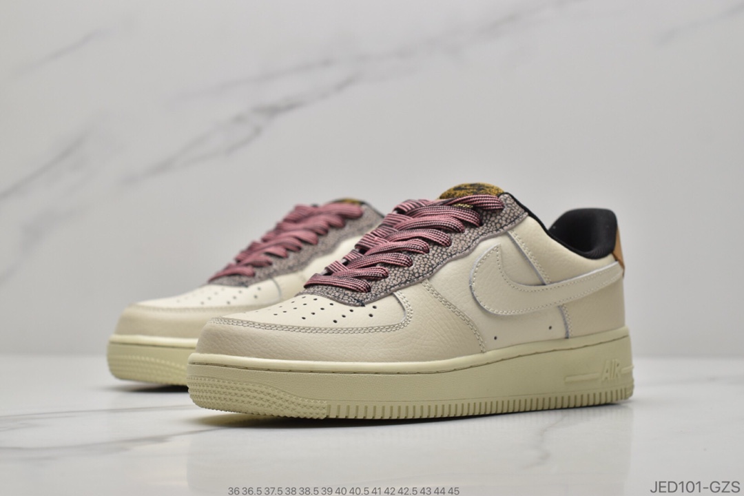 150 公司级耐克Nike Air Force 1 '07 LV8 白色鹅卵石  官方货号CK4363-100