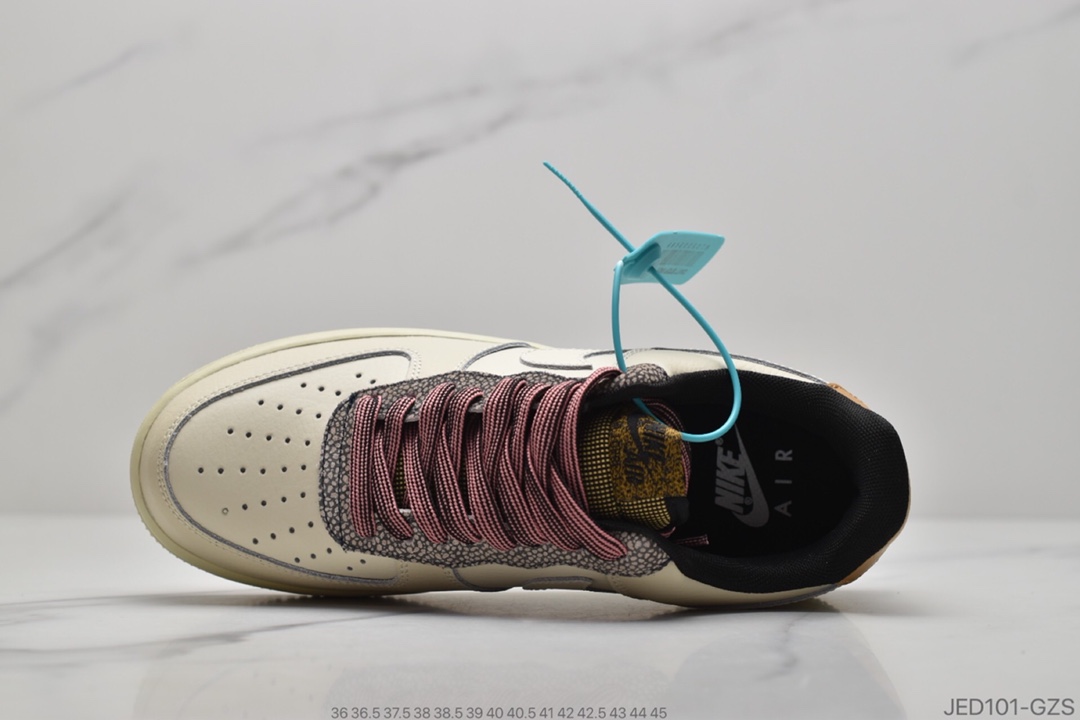 150 公司级耐克Nike Air Force 1 '07 LV8 白色鹅卵石  官方货号CK4363-100