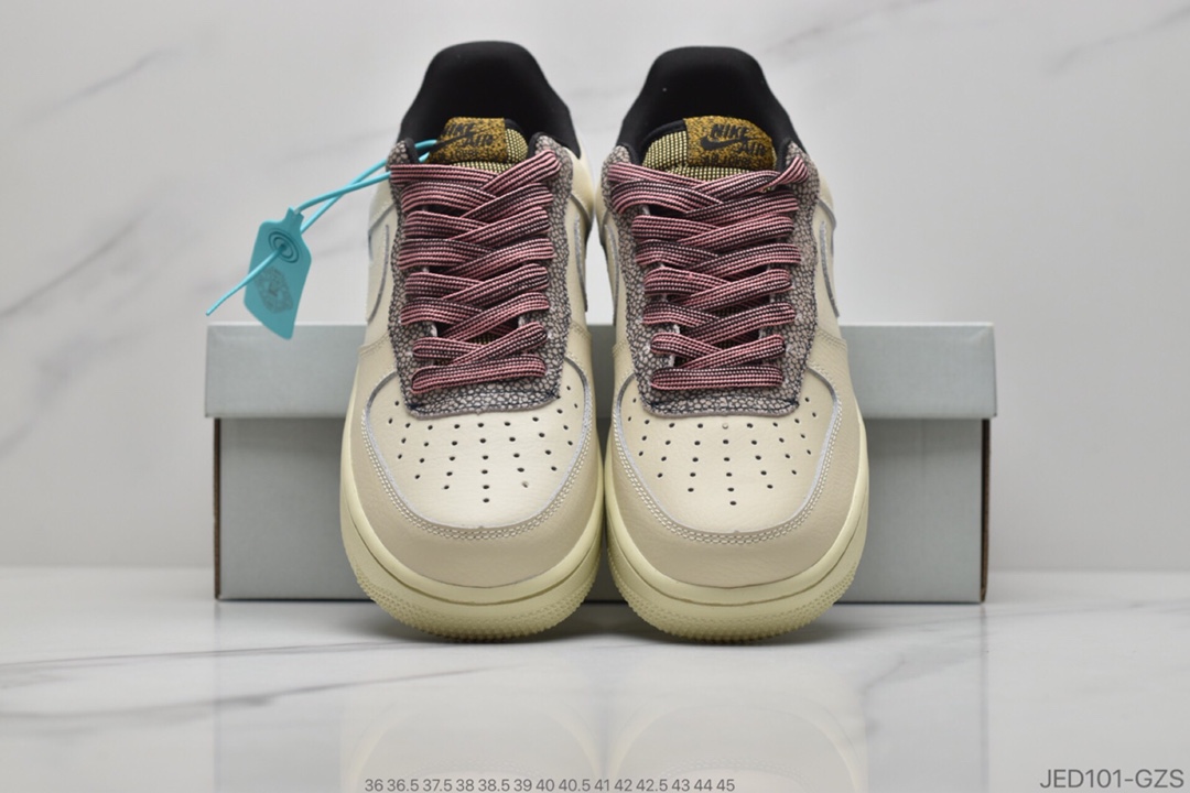 150 公司级耐克Nike Air Force 1 '07 LV8 白色鹅卵石  官方货号CK4363-100