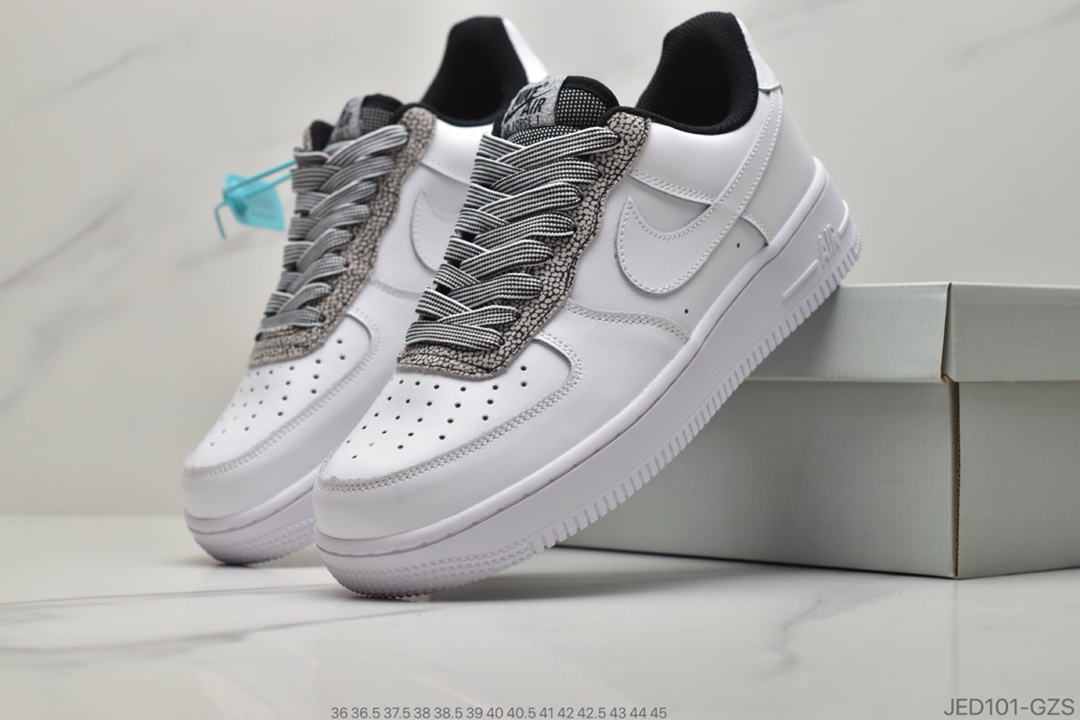 150 公司级耐克Nike Air Force 1 '07 LV8 白色鹅卵石  官方货号CK4363-100
