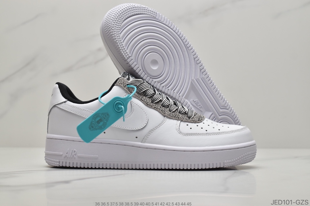 150 公司级耐克Nike Air Force 1 '07 LV8 白色鹅卵石  官方货号CK4363-100