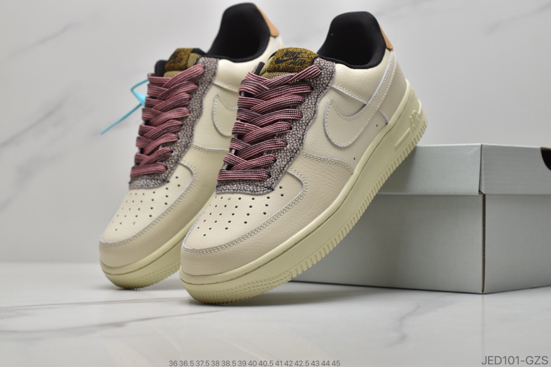 150 公司级耐克Nike Air Force 1 '07 LV8 白色鹅卵石  官方货号CK4363-100