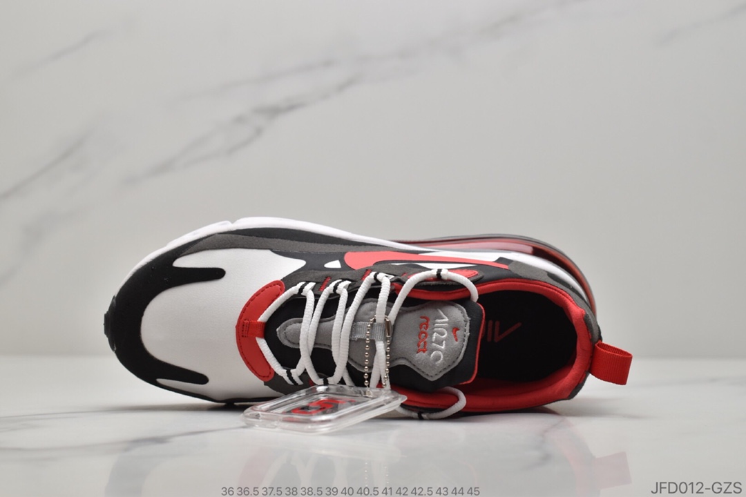 170 公司级耐克 Nike React Air Max 270 网纱系列 机能半气垫跑步鞋 Cl3866-002