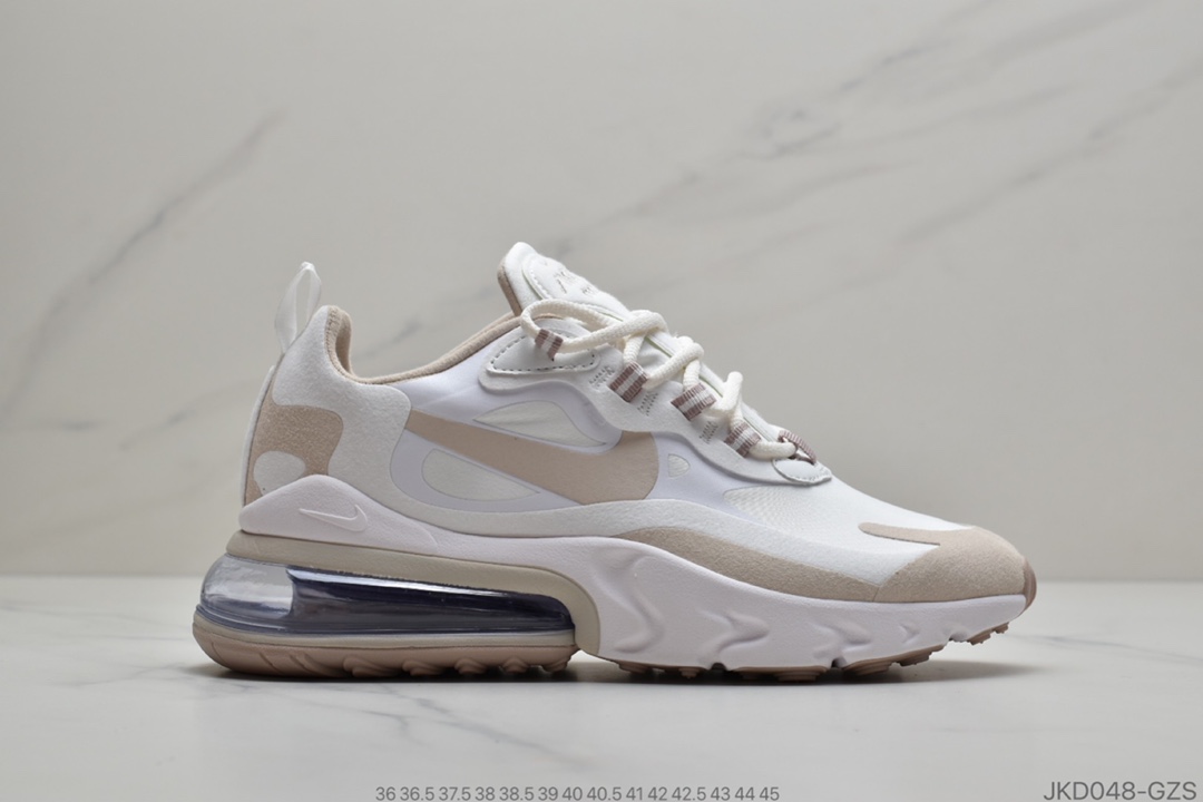 160 公司级Air Max 270 React  瑞亚赛车系列 CQ4805-071 S