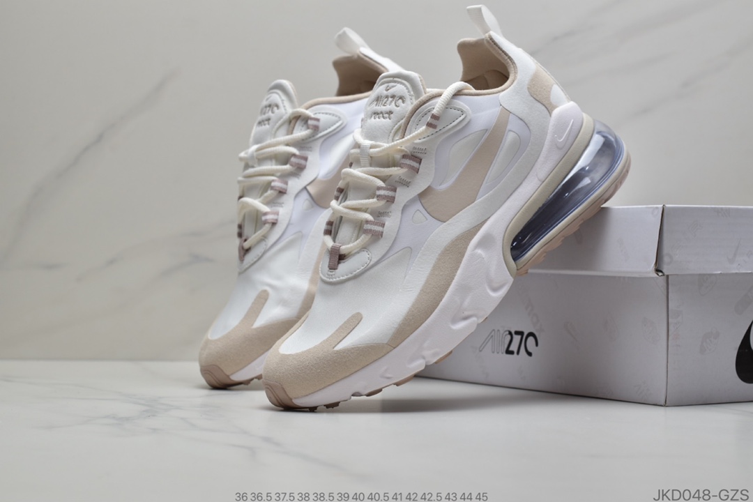 160 公司级Air Max 270 React  瑞亚赛车系列 CQ4805-071 S