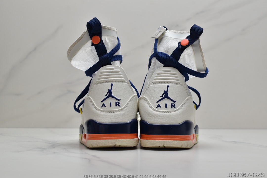 180 公司级aj3 AJ3 乔丹3代乔3 乔丹3 Air 3 RTR EXP Lite  BQ8394-100 乔3国际妇女节白蓝橙以经典的 Air 3 为蓝本