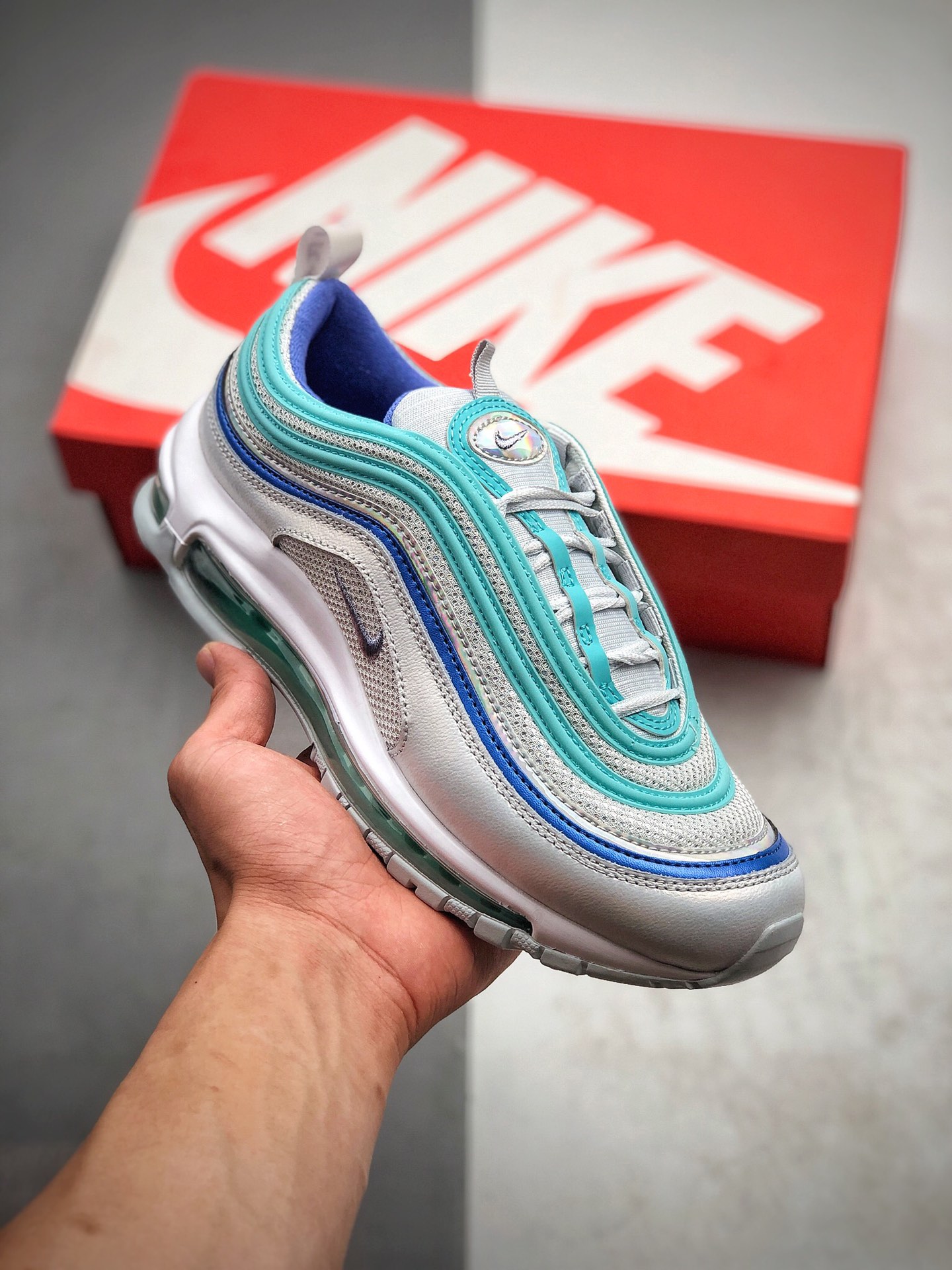 230 公司级 耐克Nike Air Max 97气垫跑步鞋 货号：CT1965-400
