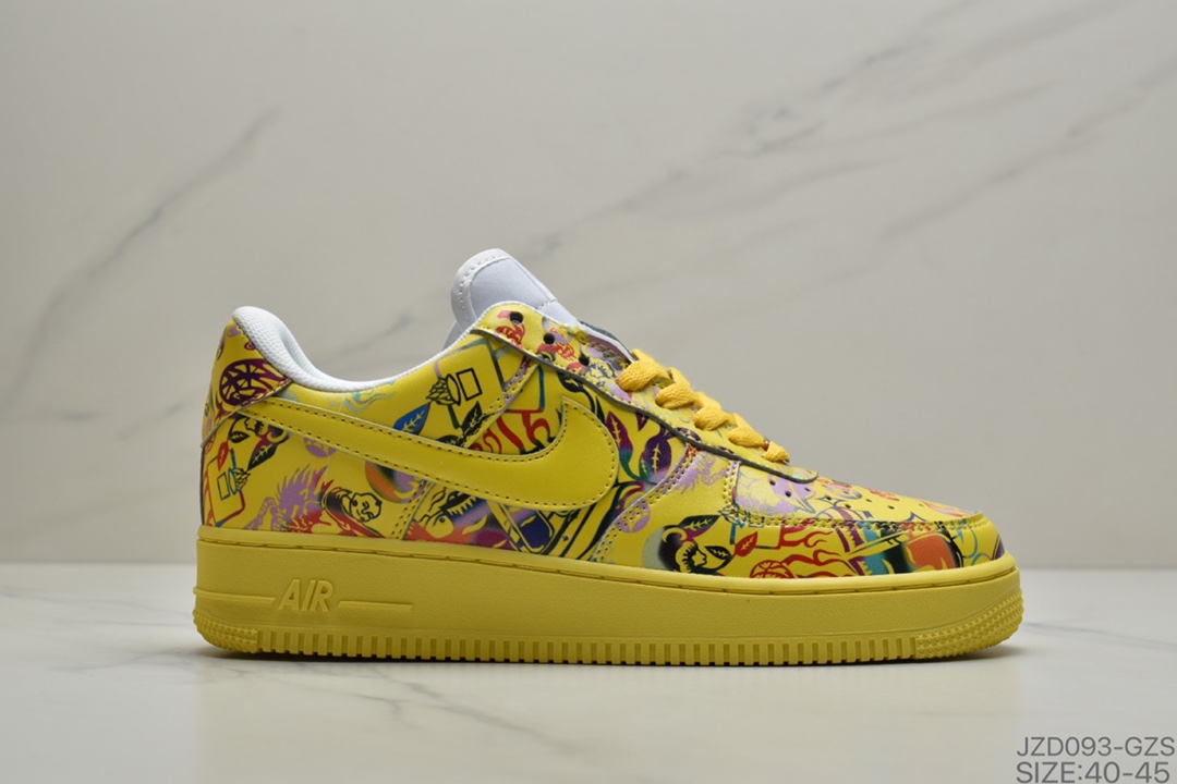 140 耐克 Nike Air Force 1 '07耐克 空军联名 低帮板鞋 空军一号低帮联名限定