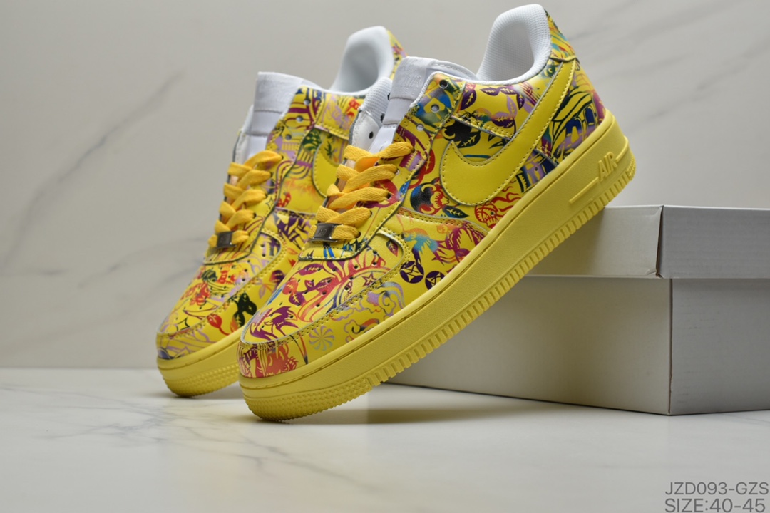 140 耐克 Nike Air Force 1 '07耐克 空军联名 低帮板鞋 空军一号低帮联名限定
