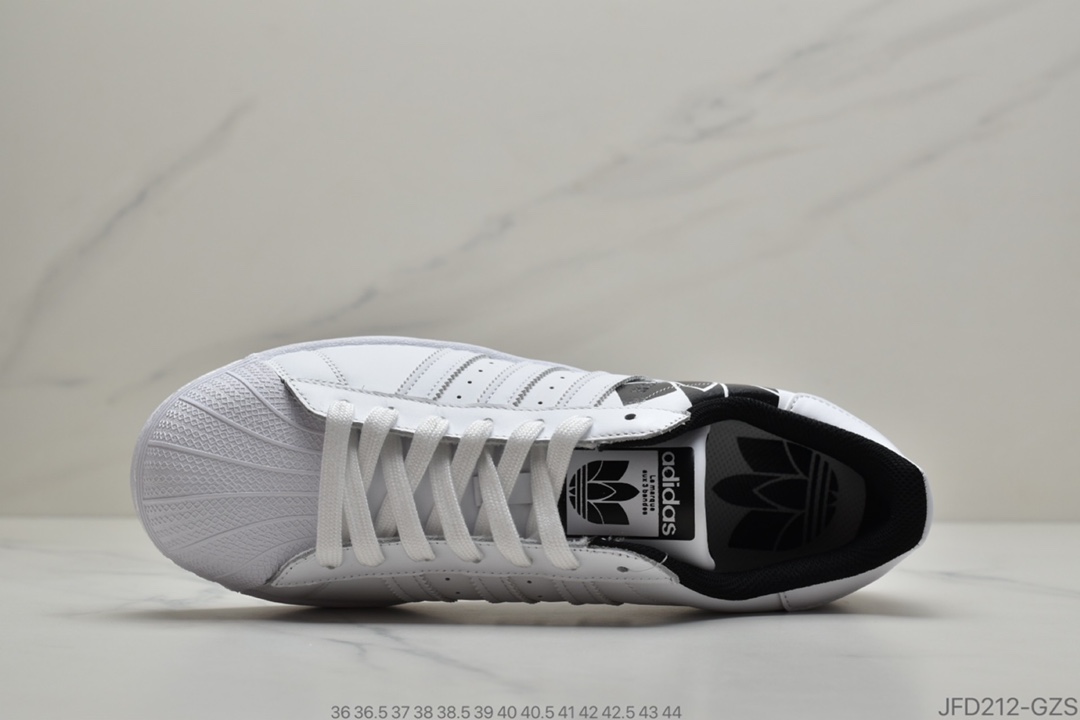 170 阿迪达斯官网三叶草SUPERSTAR男女经典运动鞋货号：FY2824