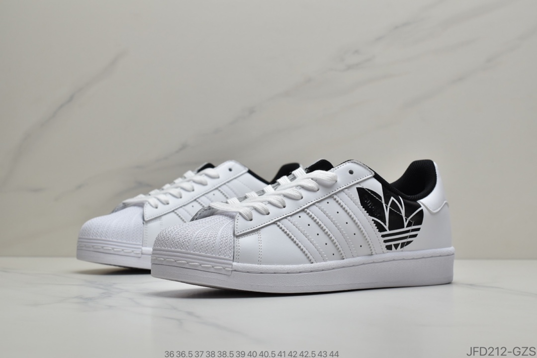 170 阿迪达斯官网三叶草SUPERSTAR男女经典运动鞋货号：FY2824