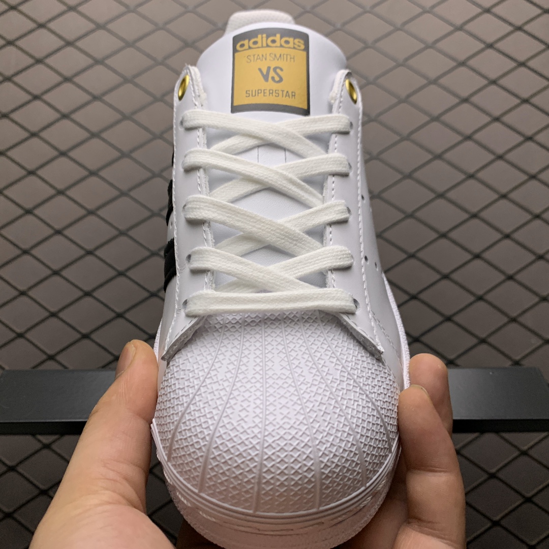 180 Adidas 阿迪达斯 Superstar Stan Smith 贝壳头史密斯结合款运动休闲板鞋 FX7577