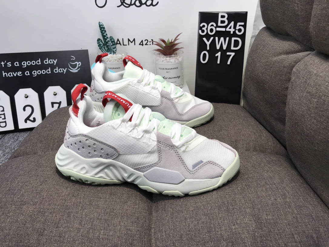 150💰真标半码 爆款乔丹！陈冠希、王琳凯、钟楚曦、何穗#、乔欣、周雨彤‮脚上‬同款❗全‮鞋新‬型Jordan Delta React SPVachetta Tan乔丹代尔塔解构‮亚瑞‬泡棉系‮机列‬能运动慢跑鞋“宇航员‮黄土‬浅薄红”采‮透用‬气网织材质鞋面#搭‮全载‬掌React缓‮大震‬底❗