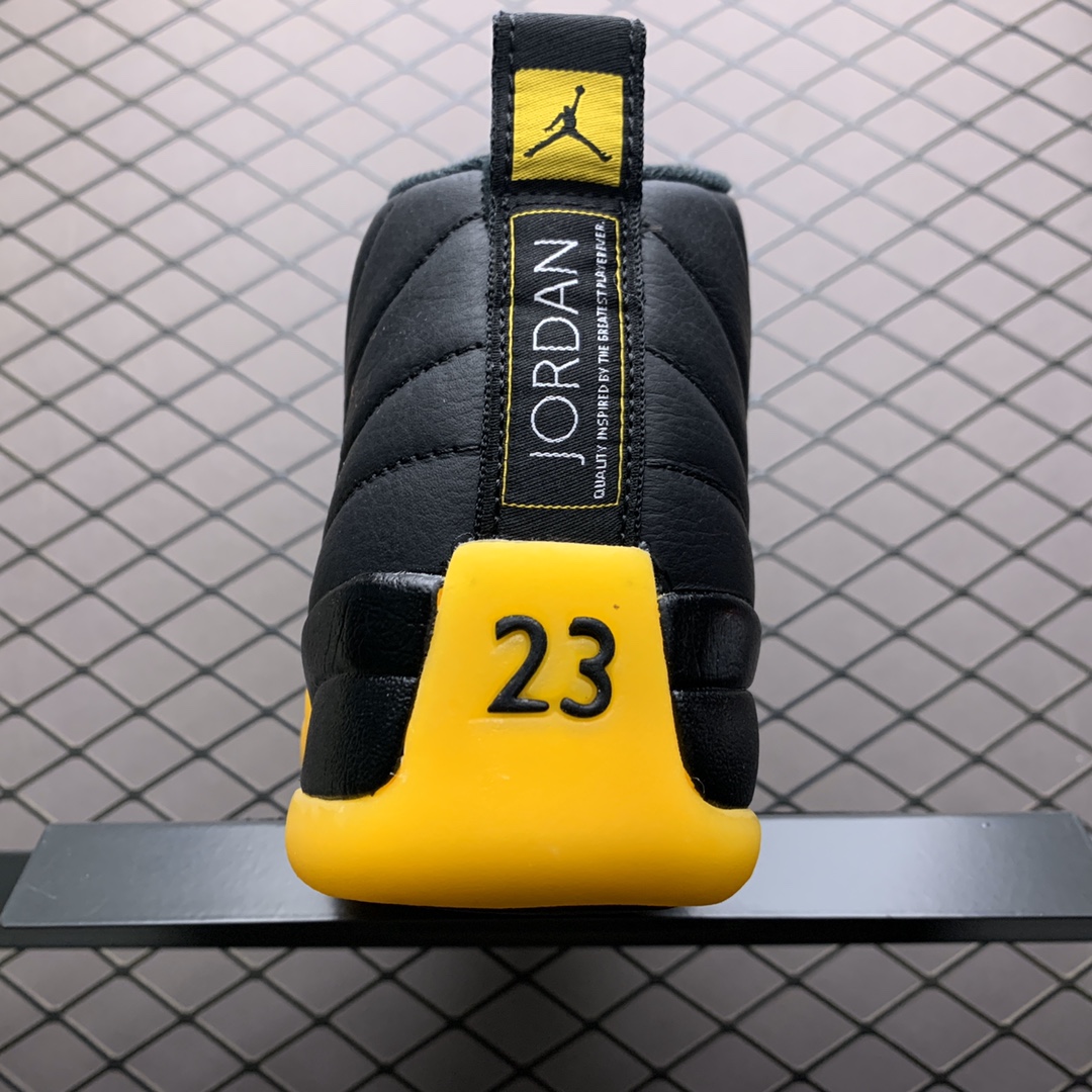 460 Air Jordan 12 ” University Gold  ”AJ12乔12 黑黄 130690-160 男子文化篮球鞋