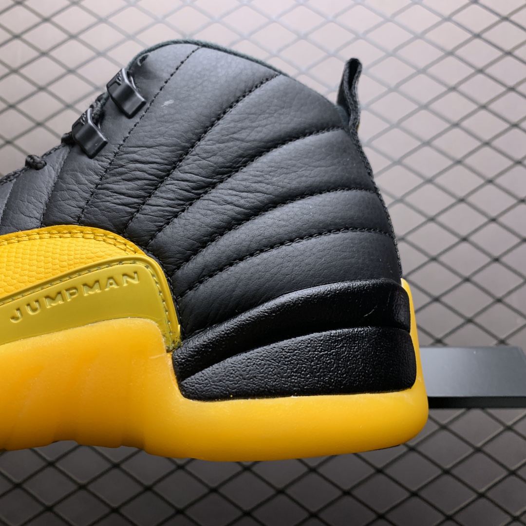 460 Air Jordan 12 ” University Gold  ”AJ12乔12 黑黄 130690-160 男子文化篮球鞋