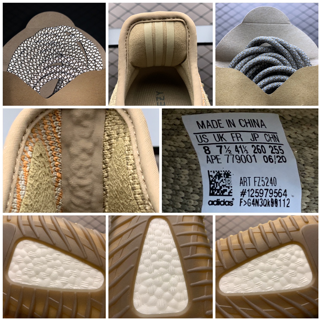 480 纯原版本 Adidas 阿迪达斯 Yeezy Boost 350V2 侃爷椰子 新配色 FZ5240