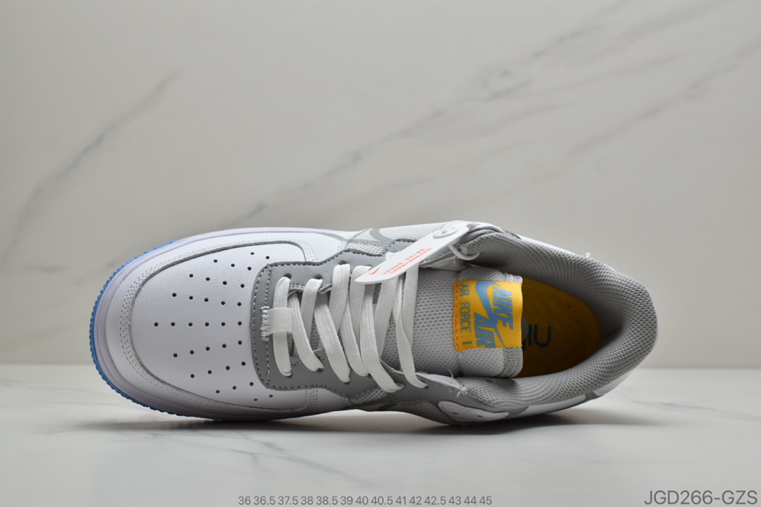 180 公司级耐克/Nike Air Force 1 React D/MS/X 空军一号新型瑞亚轻量低帮百搭板鞋 货号：CT1020-100